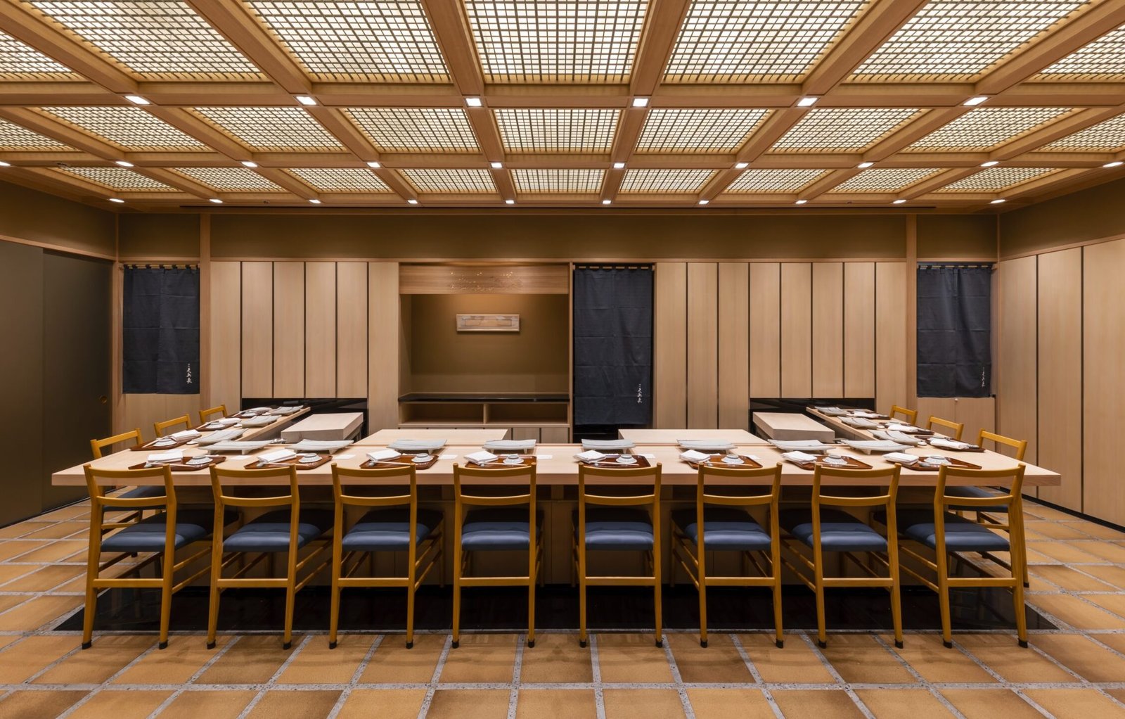 The Okura Tokyo, at the table