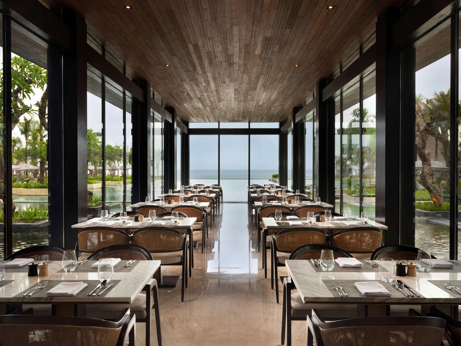 The Apurva Kempinski Bali, at the table