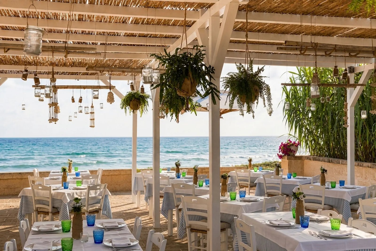 Canne Bianche Lifestyle & Hotel, at the table