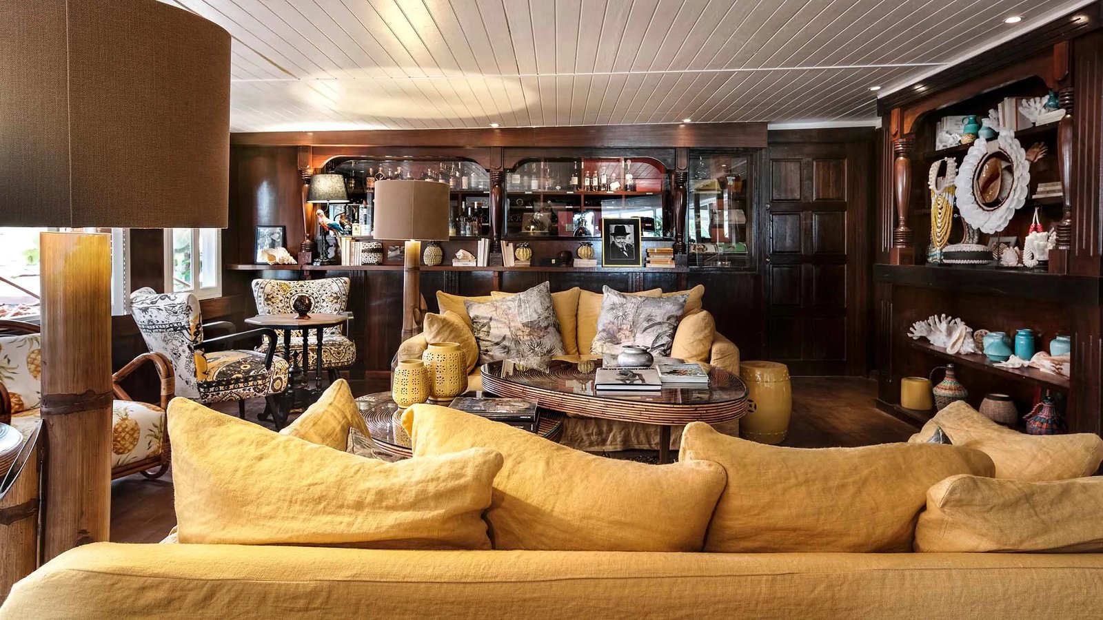 Gyp Sea Hotel - St Barth, at the table