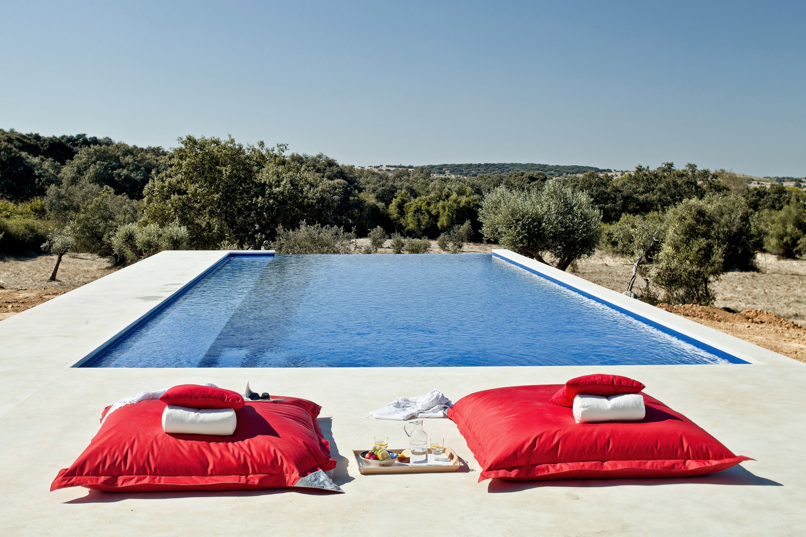 Villa Extramuros, the pool