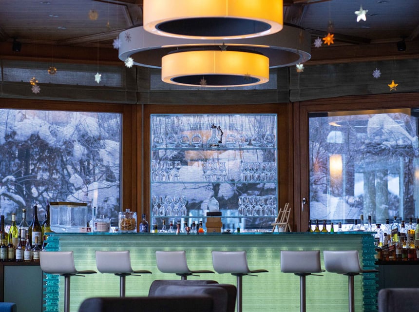 Hôtel Hameau Albert 1er, the quartzbar
