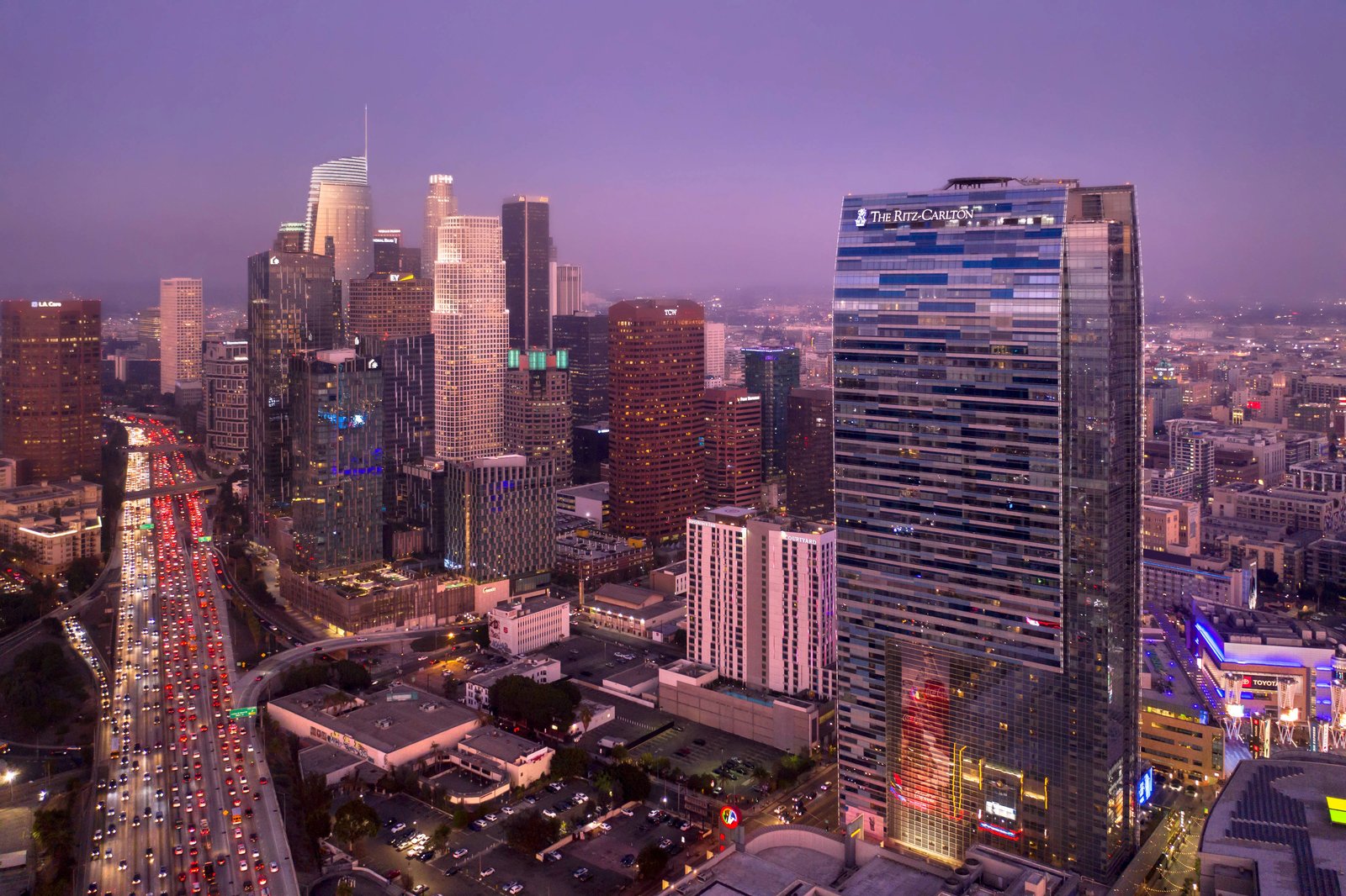 The Ritz-Carlton, Los Angeles, how it began