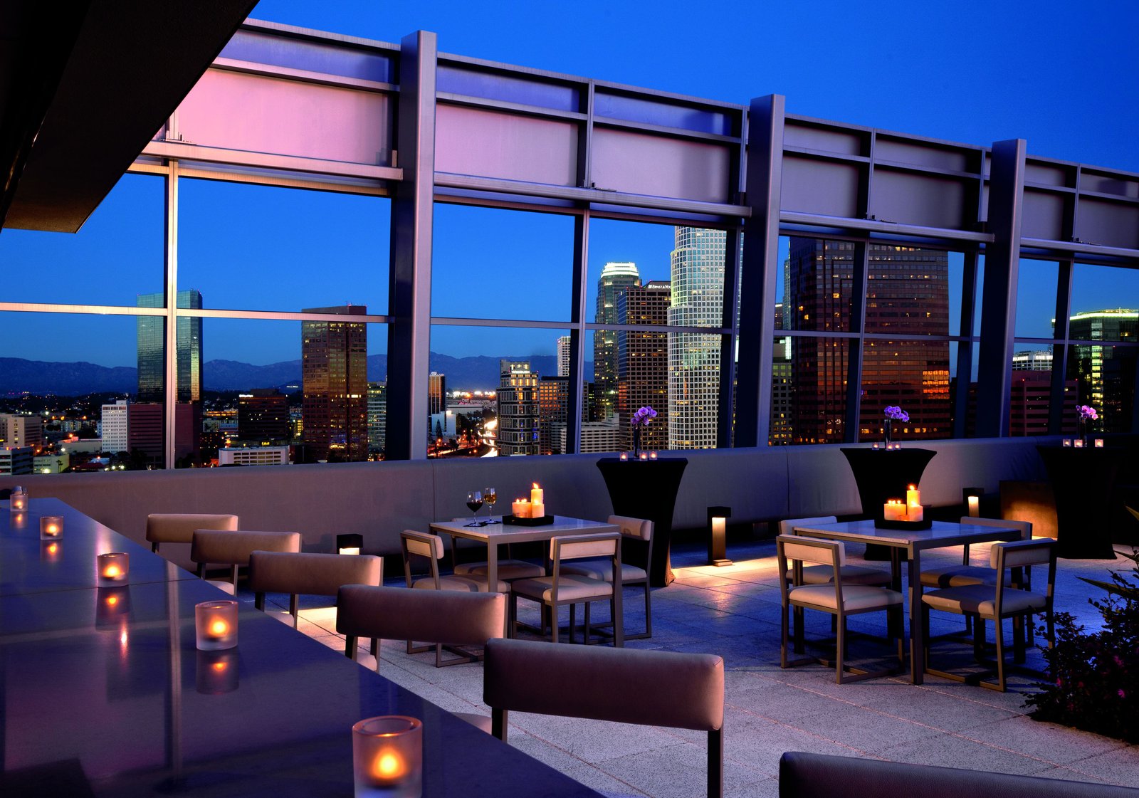 The Ritz-Carlton, Los Angeles, at the table