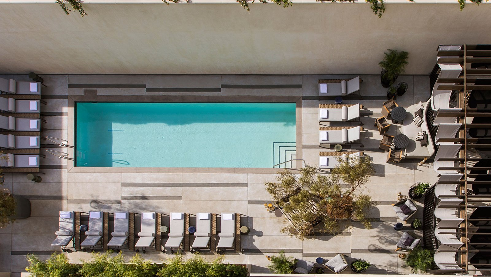 Kimpton La Peer Hotel, the pool