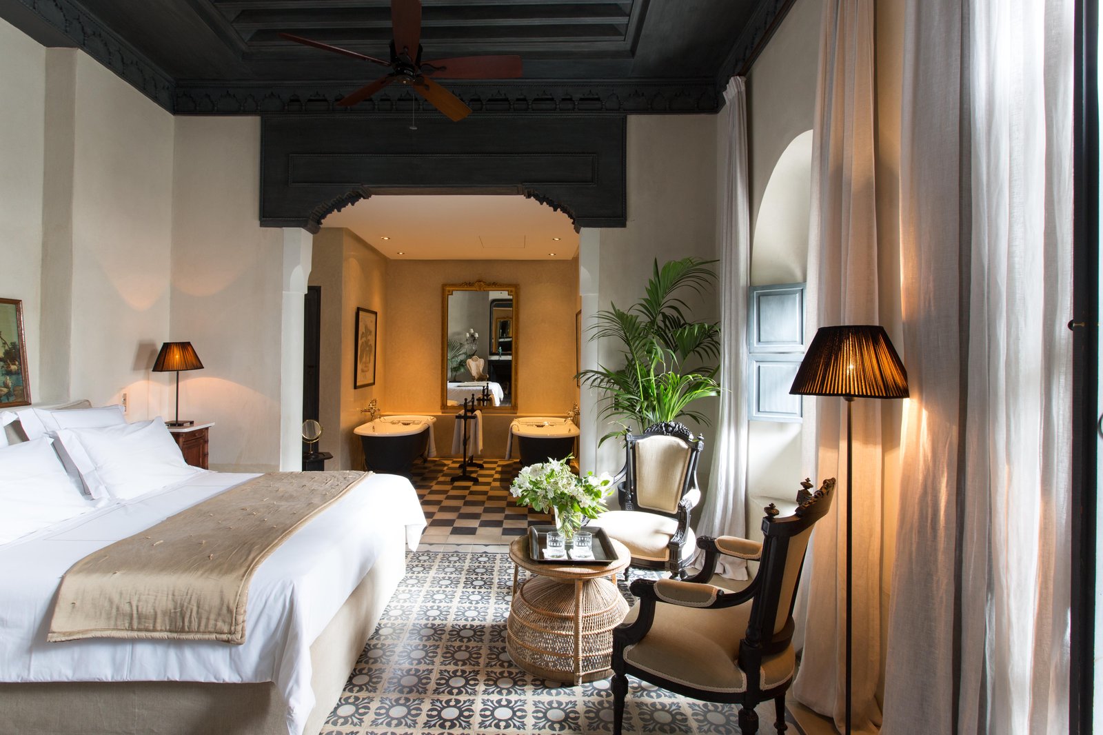 Riad Tarabel, rooms