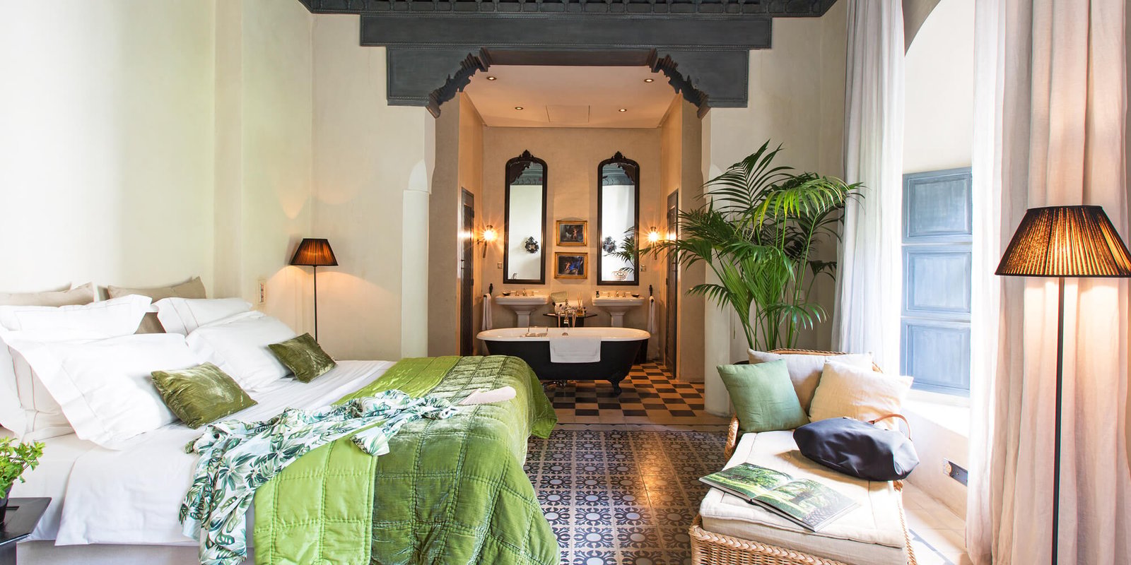 Riad Tarabel, rooms