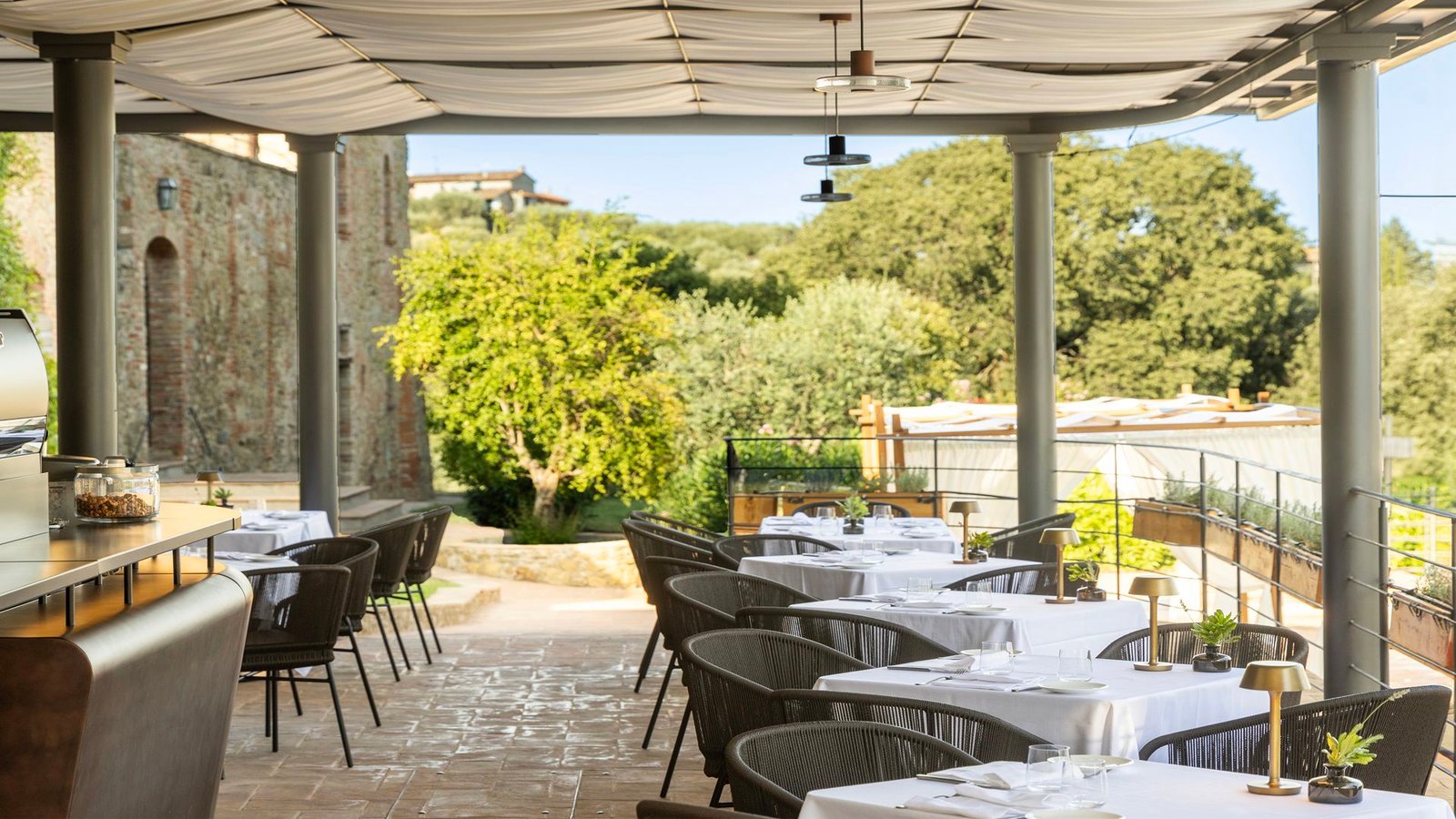 Borgo dei Conti Resort, at the table
