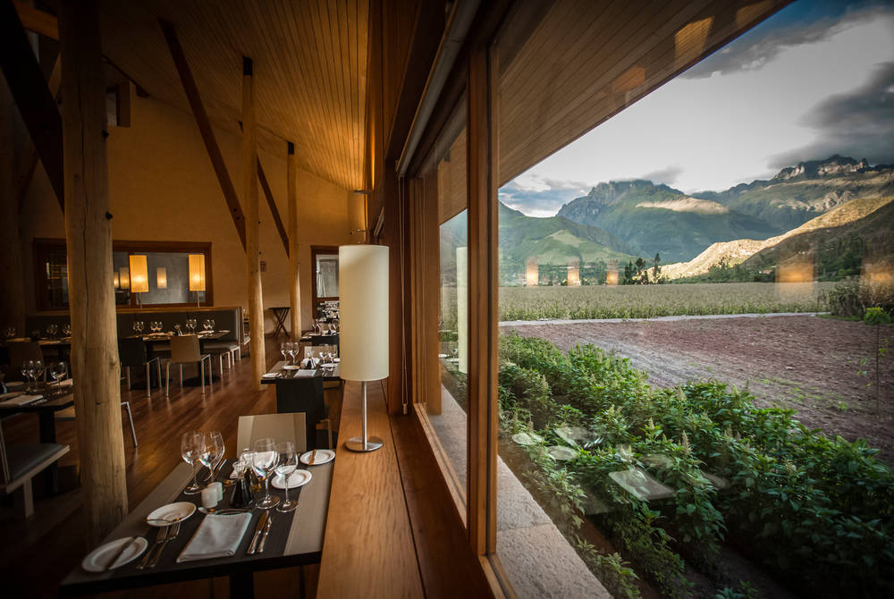 Explora Valle Sagrado, at the table