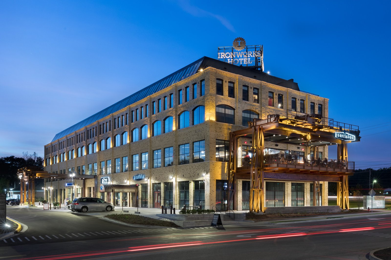 Ironworks Hotel Indy, backstory