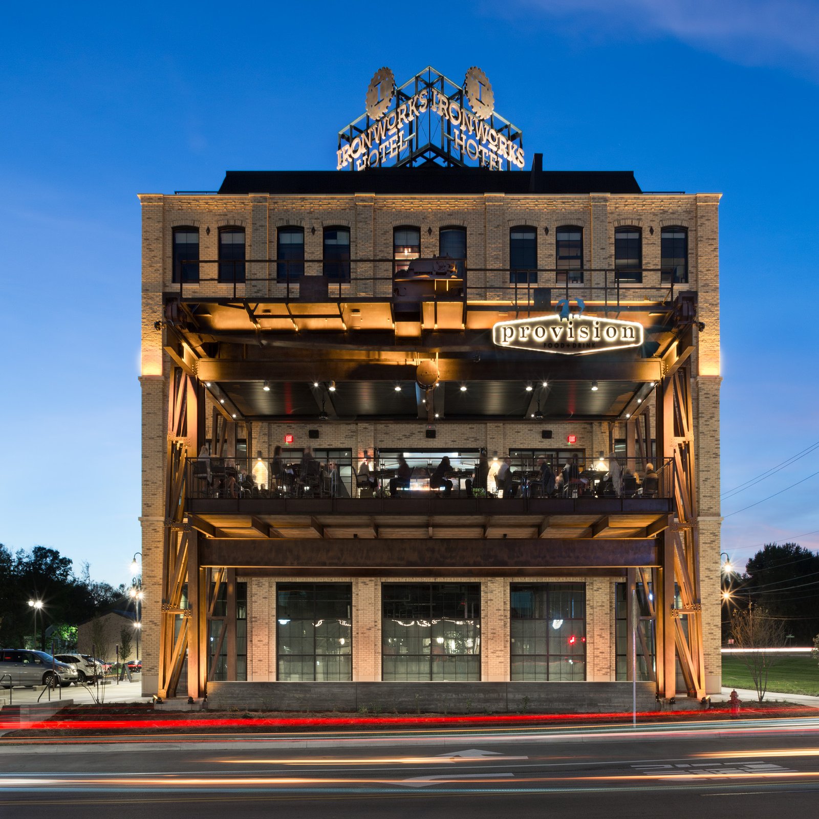 Ironworks Hotel Indy, backstory