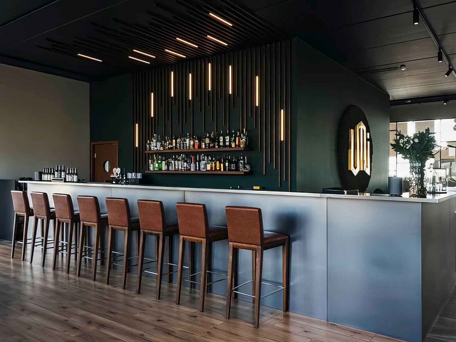 Umi Hotel, at the table