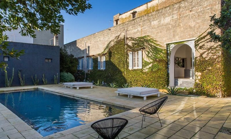 Palazzo Daniele, the pool