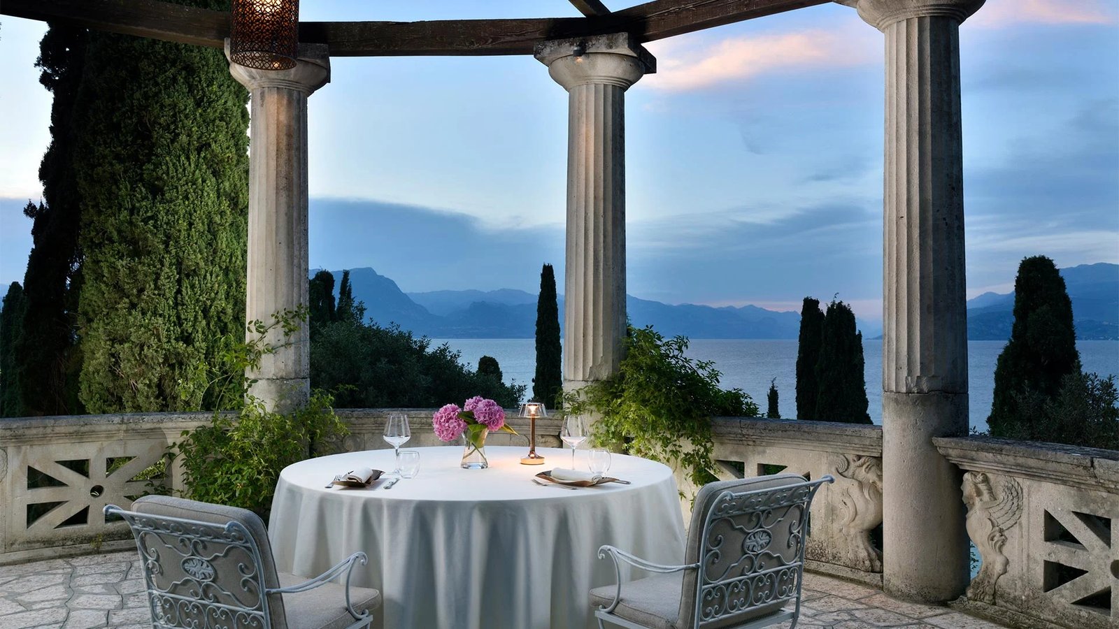 Villa Cortine, belvedere
