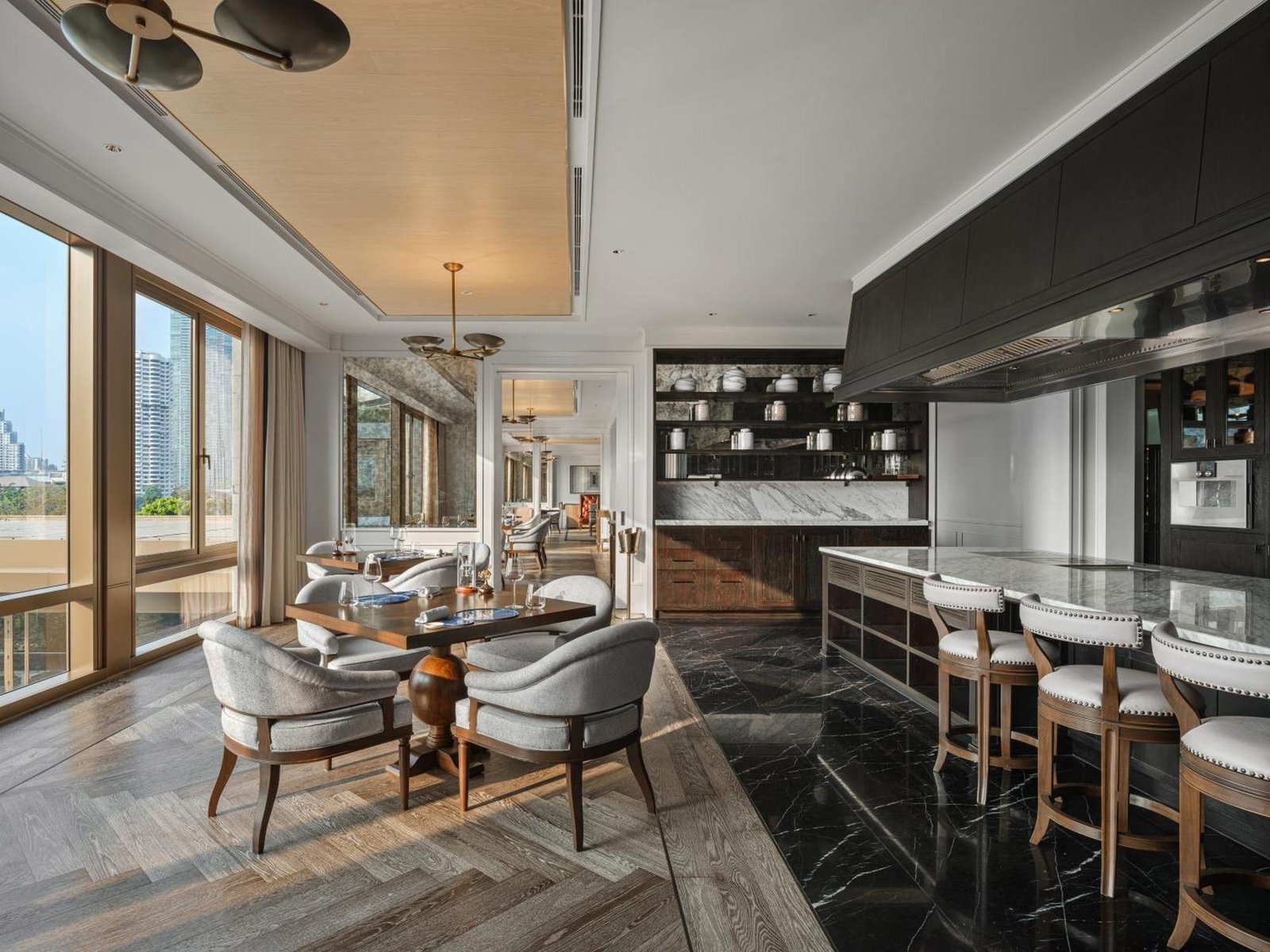 Capella Bangkok, at the table