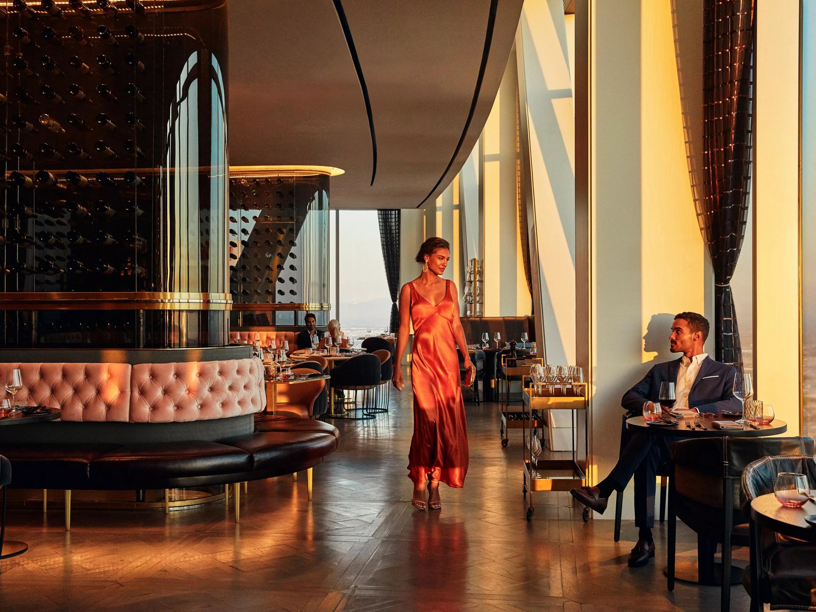 InterContinental Los Angeles Downtown, at the table