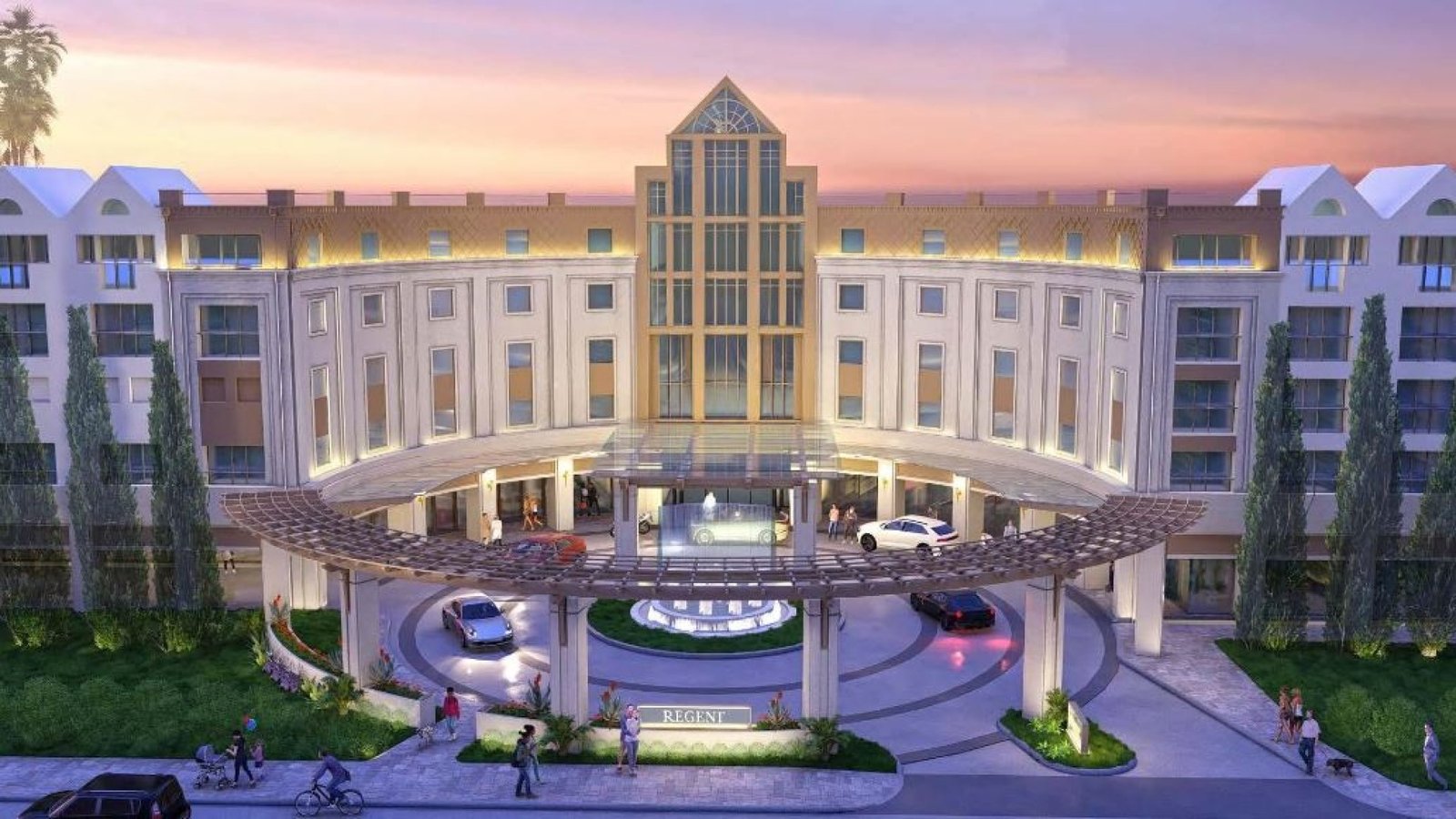 InterContinental Los Angeles Downtown — backstory