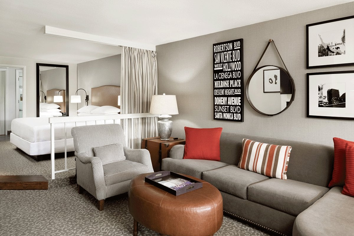Le Parc at Melrose — rooms