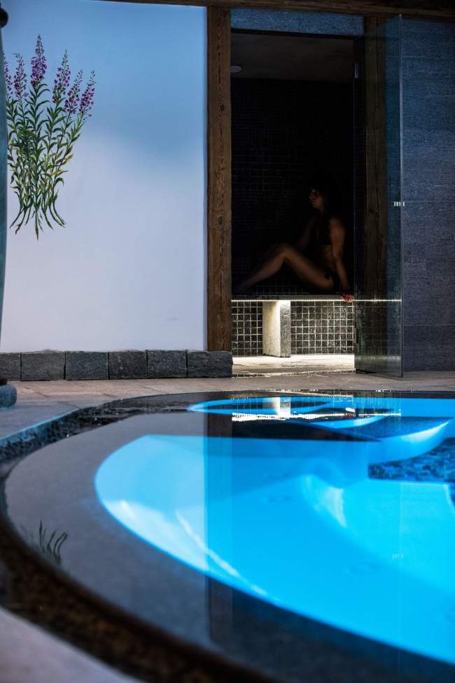 Hotel La Bouitte, the pool