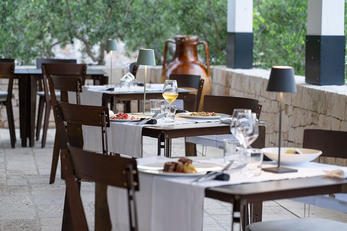 Ottolire Resort, ristorante vulé