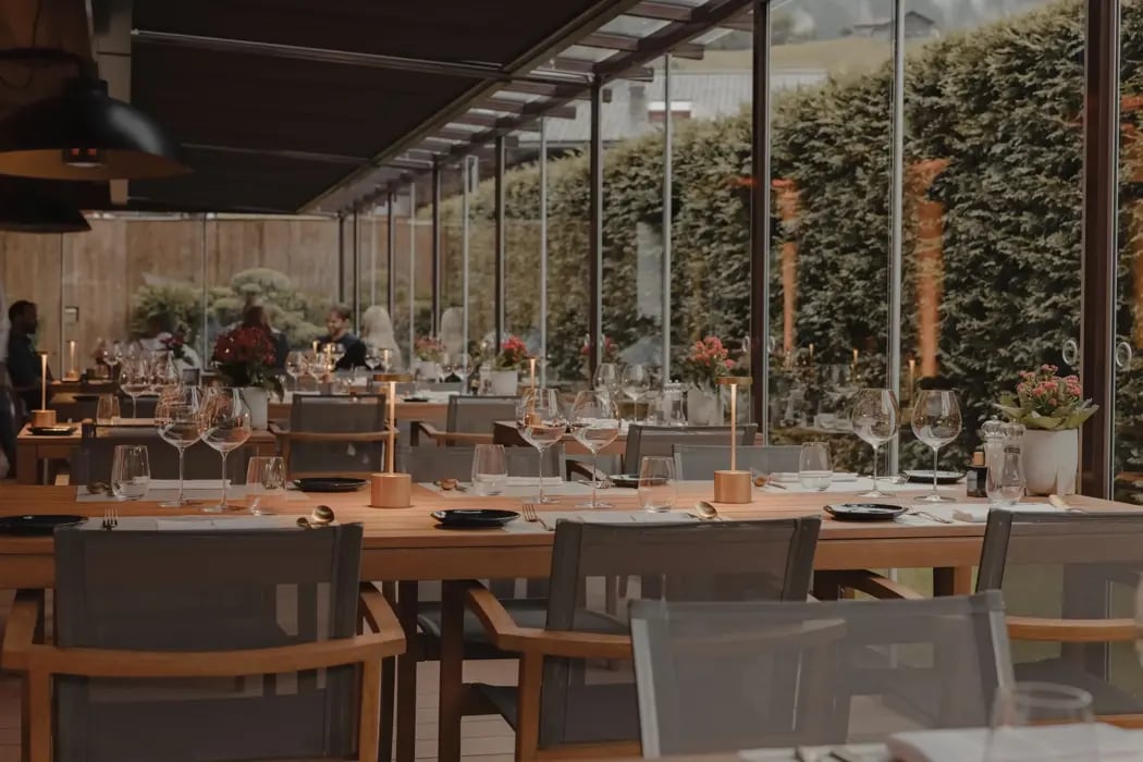 Ultima Hotel Gstaad, eat & drink