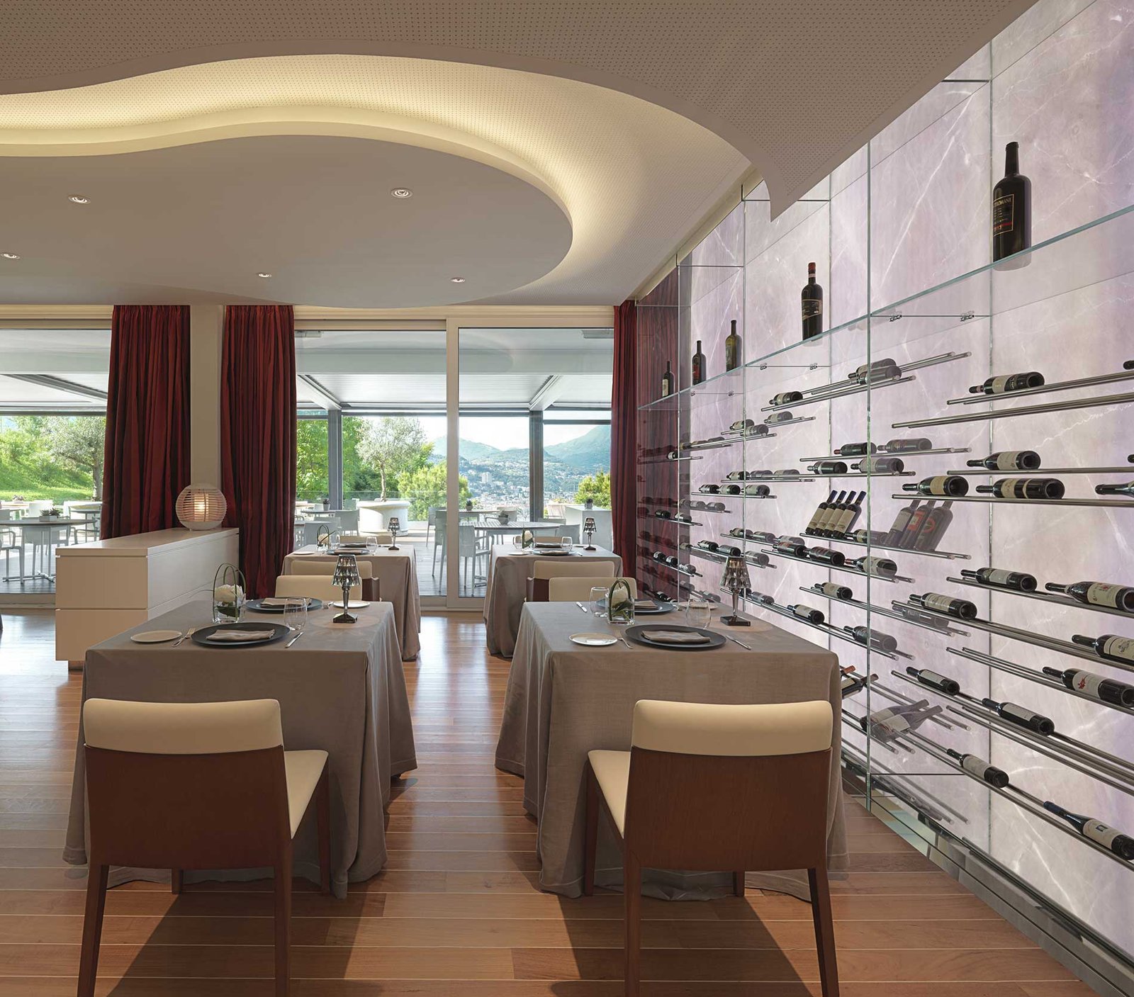 The View Lugano, the view fine dining