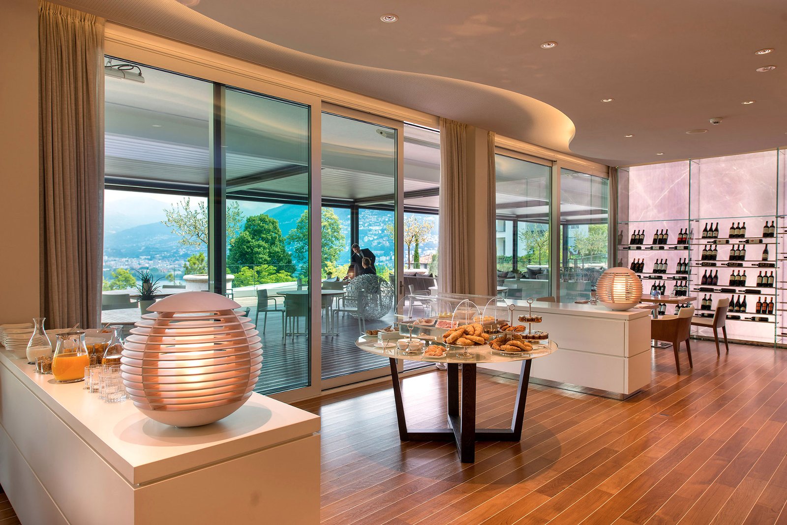 The View Lugano, the view fine dining