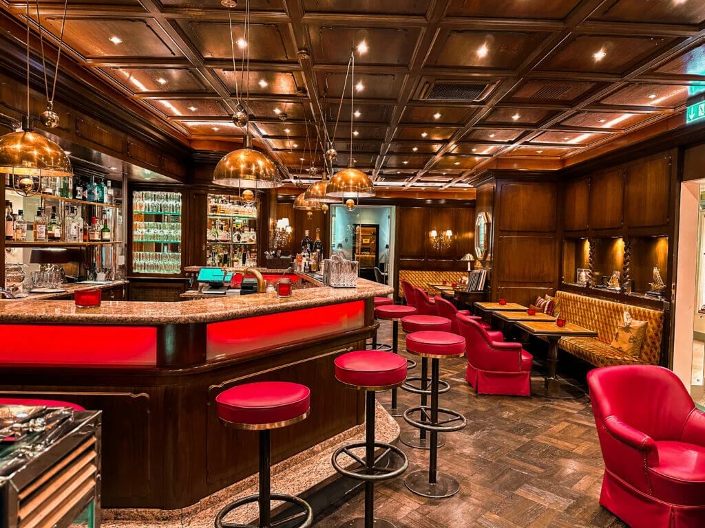 Hotel Europäischer Hof Heidelberg, europa bar & smokers lounge