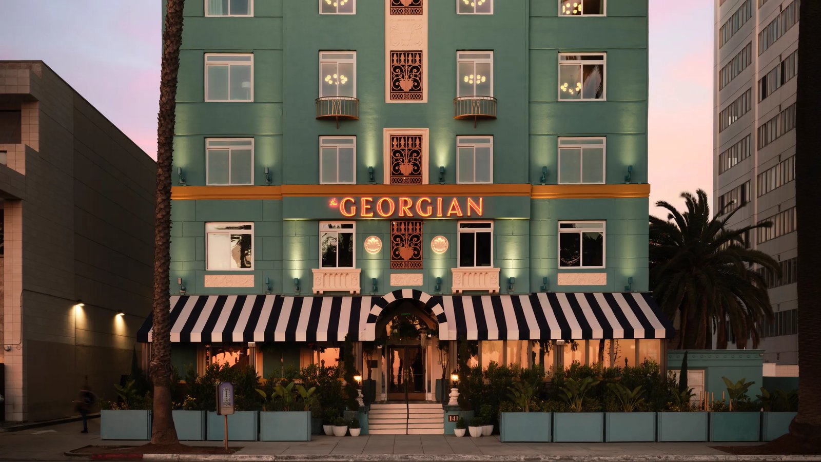 The Georgian Hotel — backstory