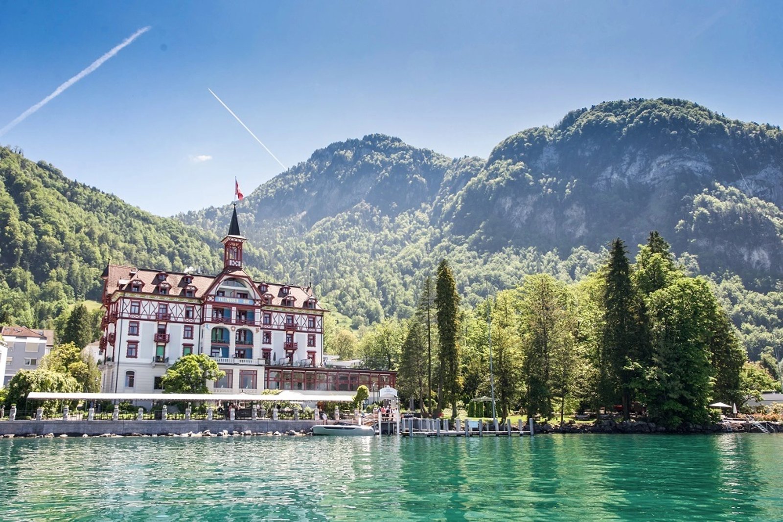 Hotel Vitznauerhof, how it began