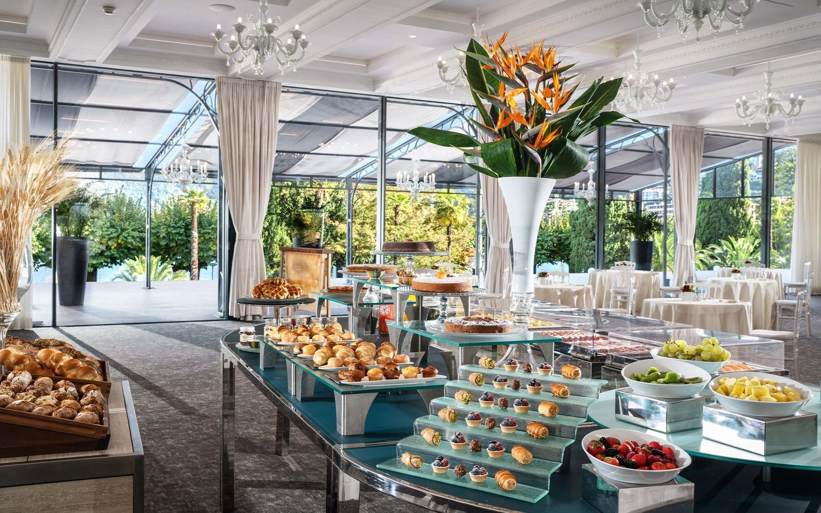 Hotel Splendide Royal Lugano, at the table