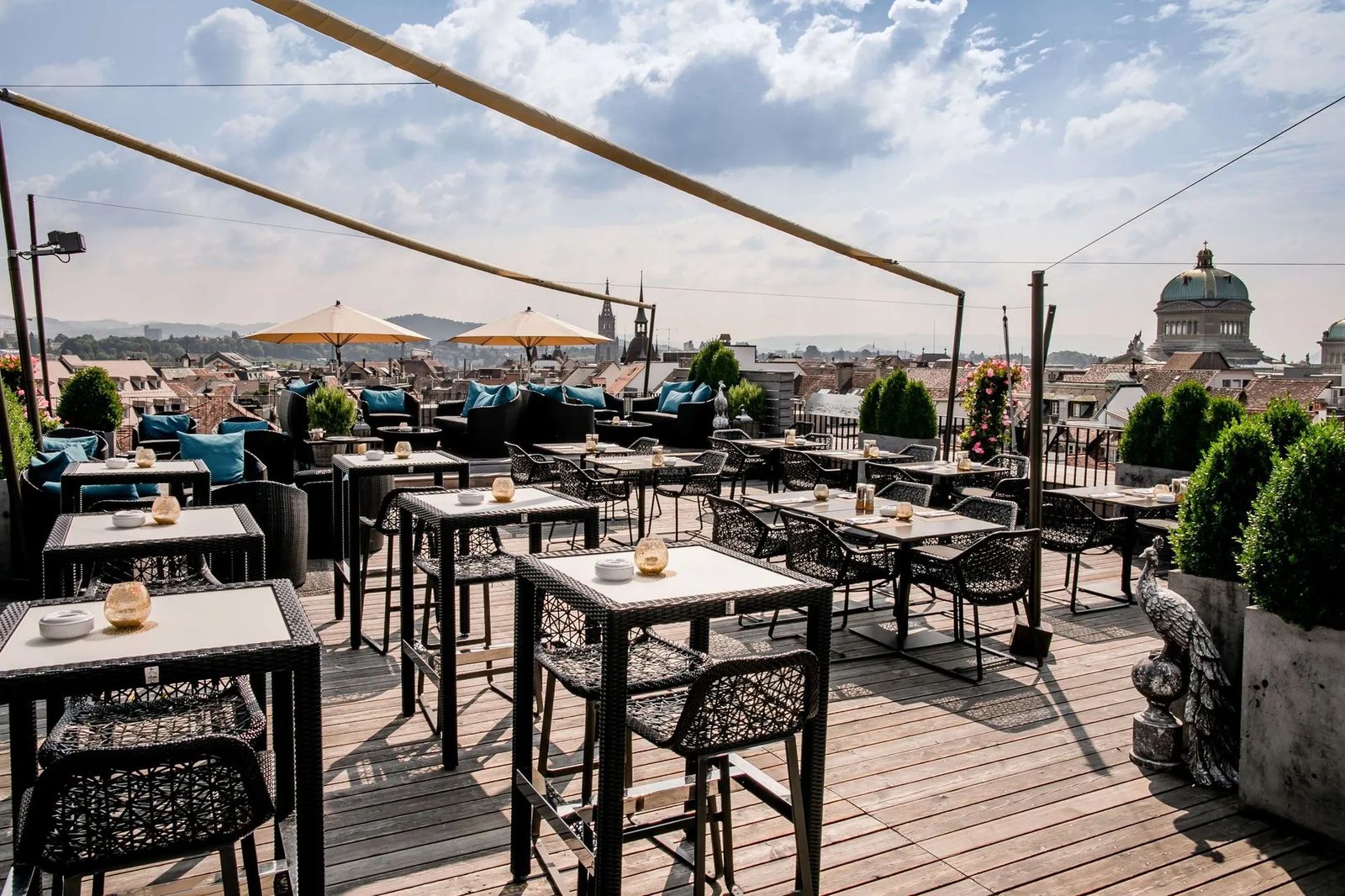Hotel Schweizerhof Bern & Spa, sky terrace