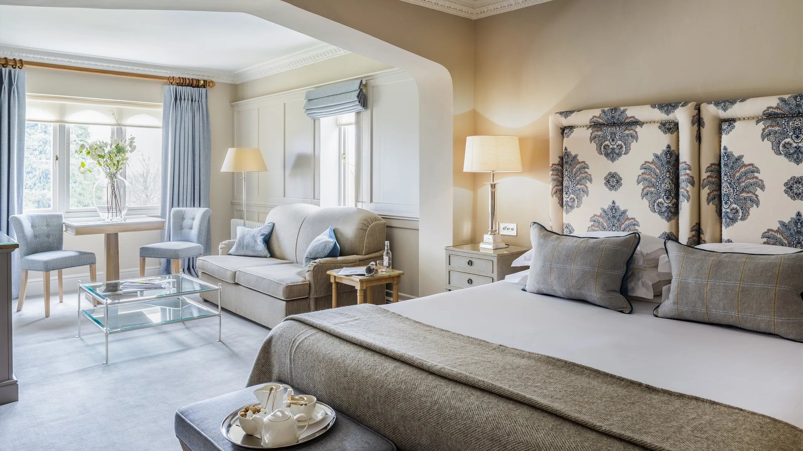 The Bath Priory, rooms