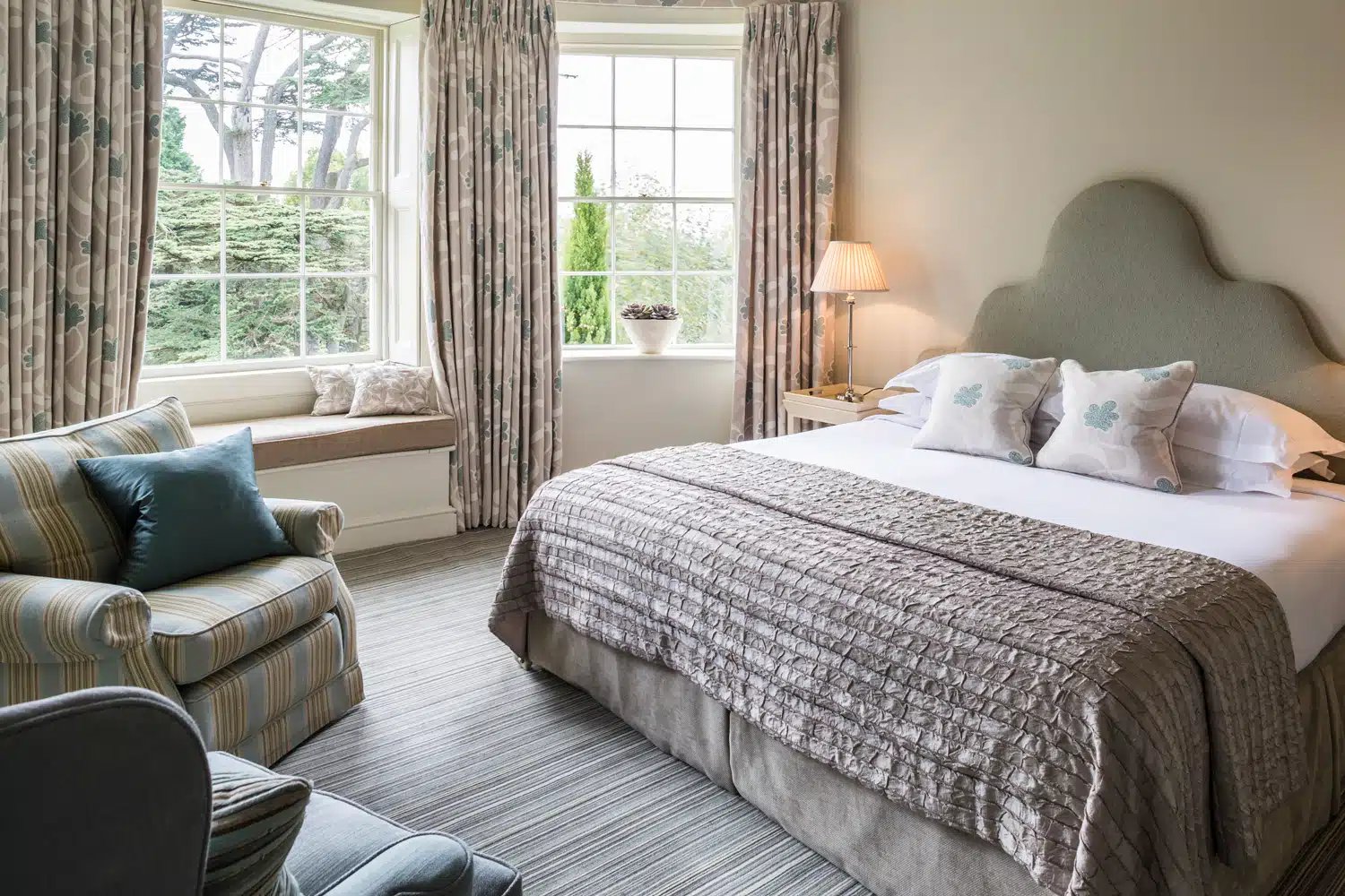 The Bath Priory, rooms