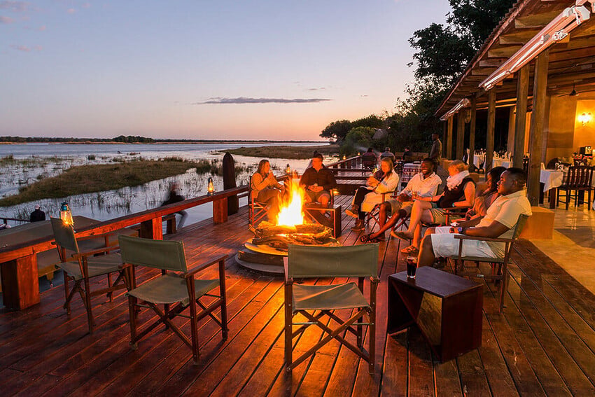 Royal Zambezi Lodge, eat & drink