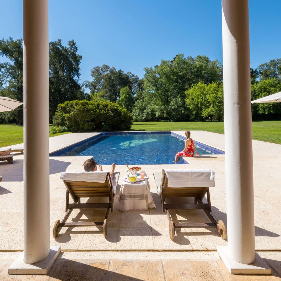 Estancia La Bandada, the pool