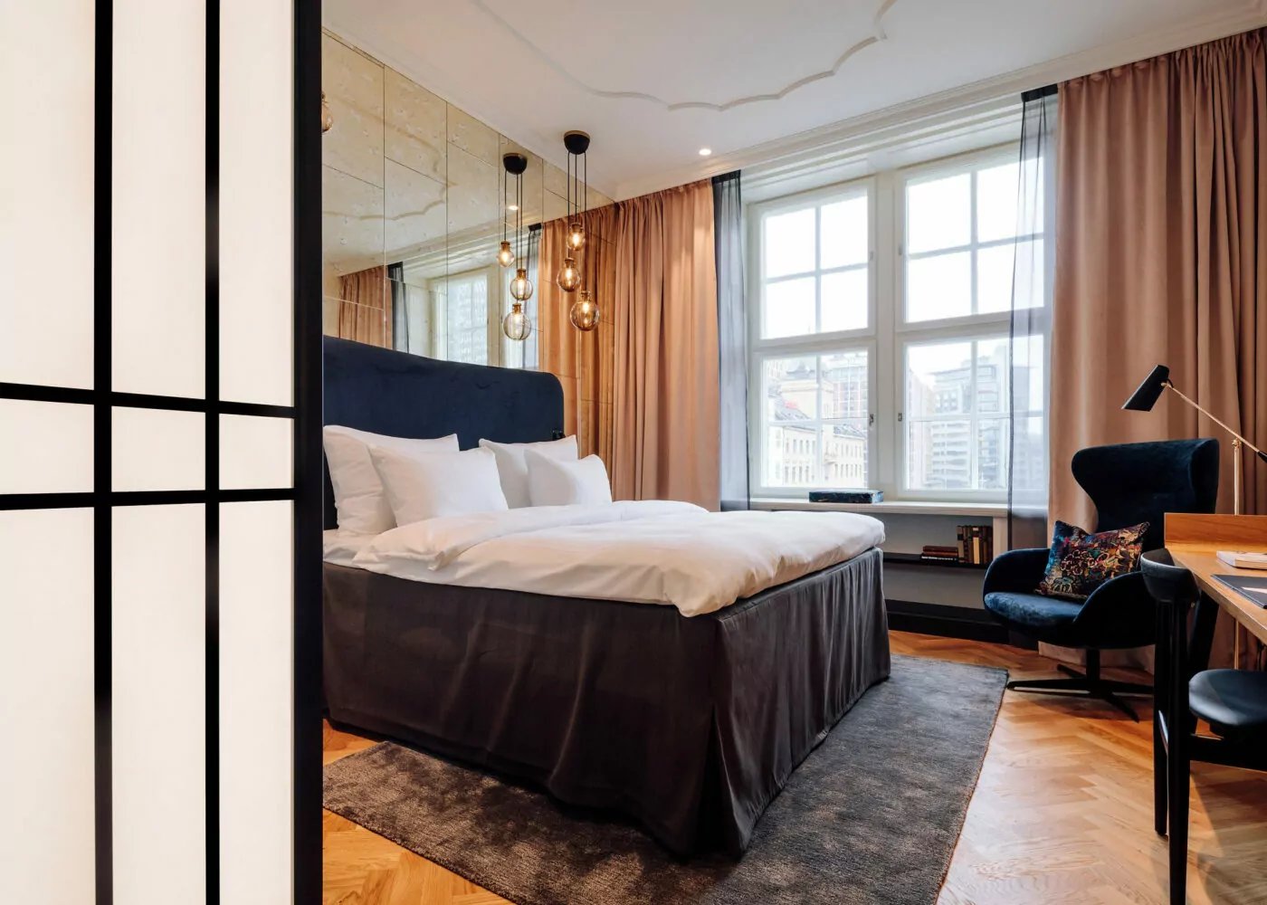 Amerikalinjen, rooms