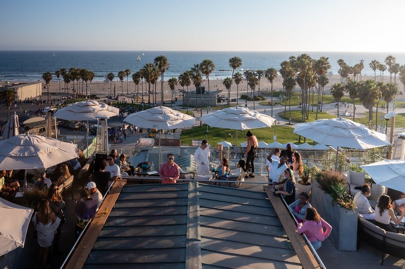 Hotel Erwin, high rooftop lounge