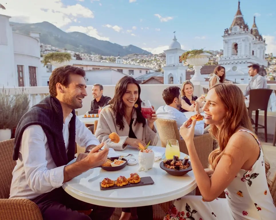 Casa Gangotena, eat & drink