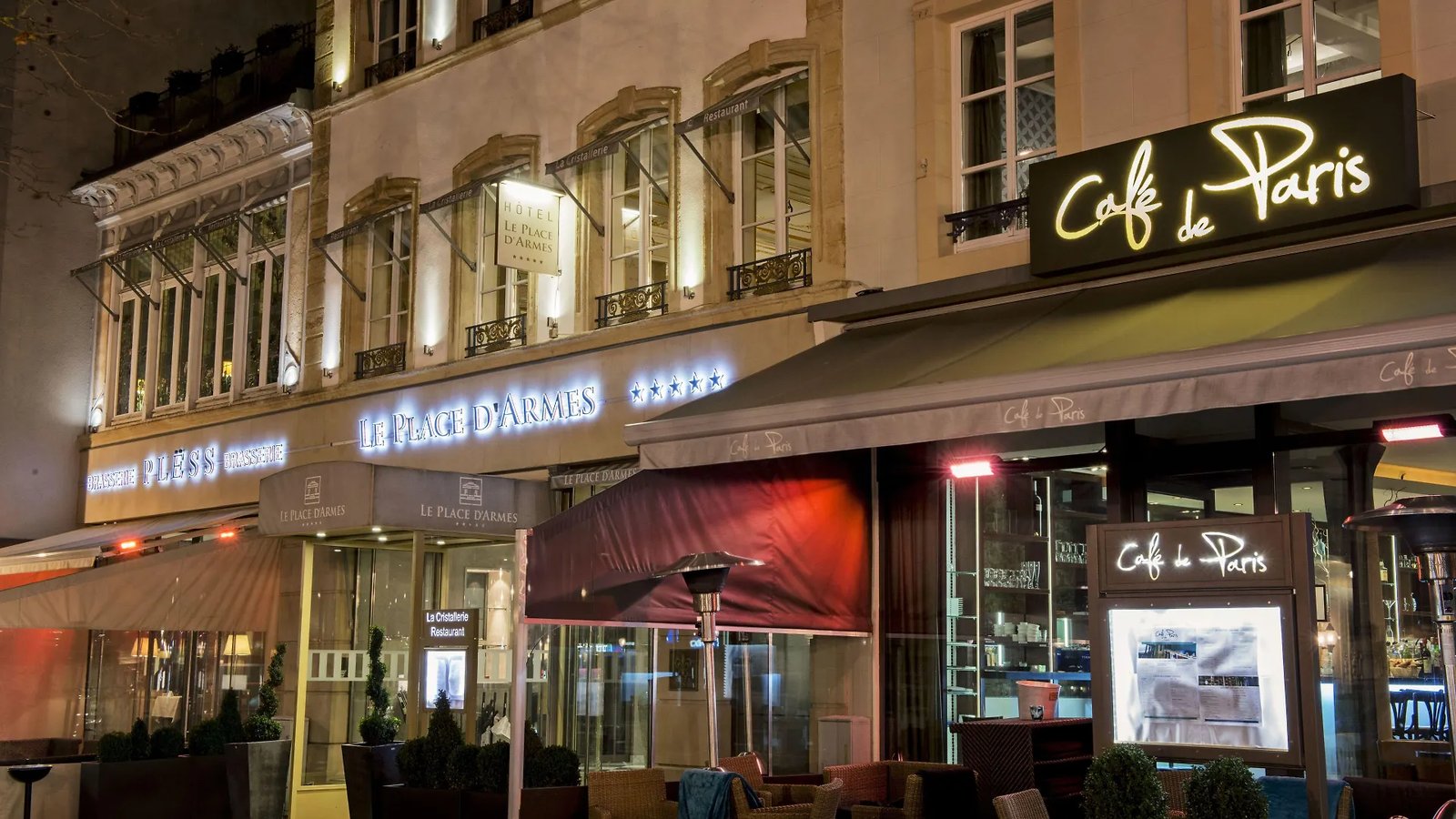 Hotel Le Place d'Armes, backstory