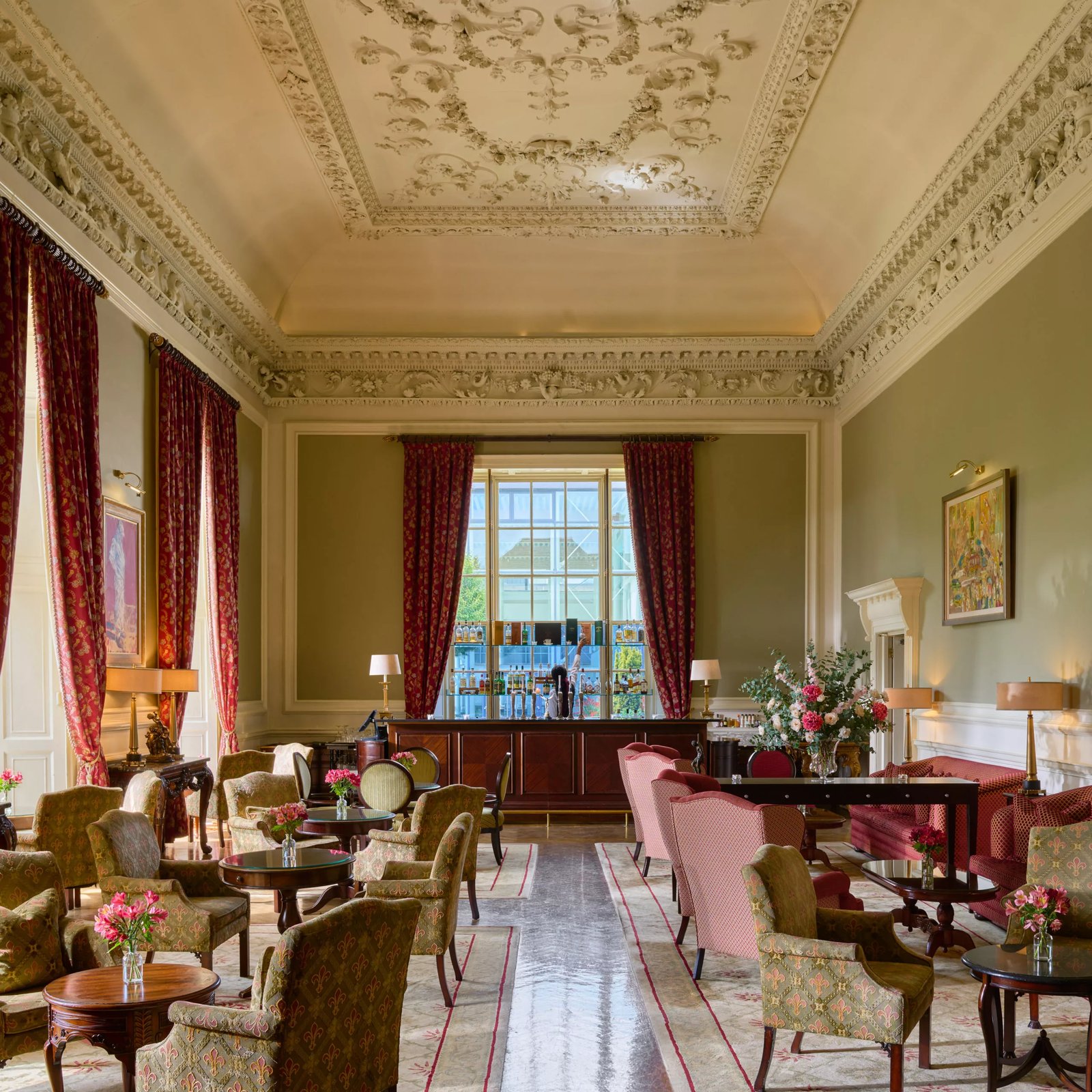 Castlemartyr Resort, at the table