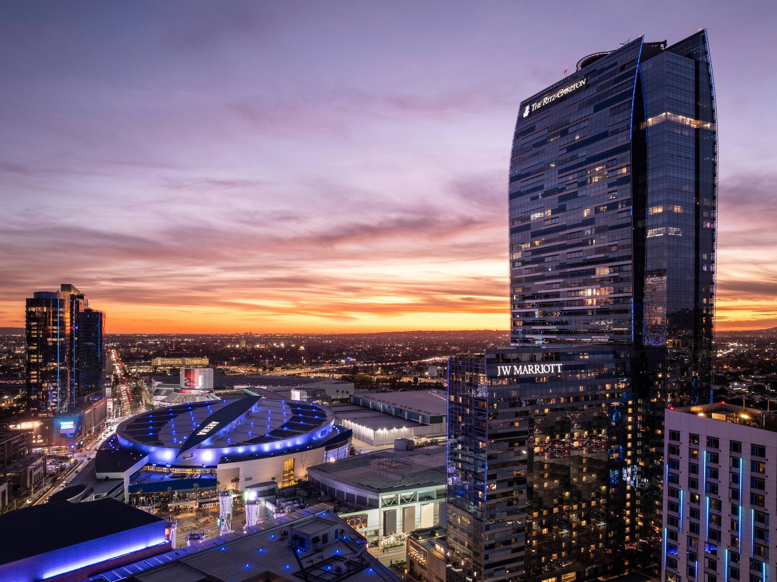 JW Marriott Los Angeles L.A. Live — backstory