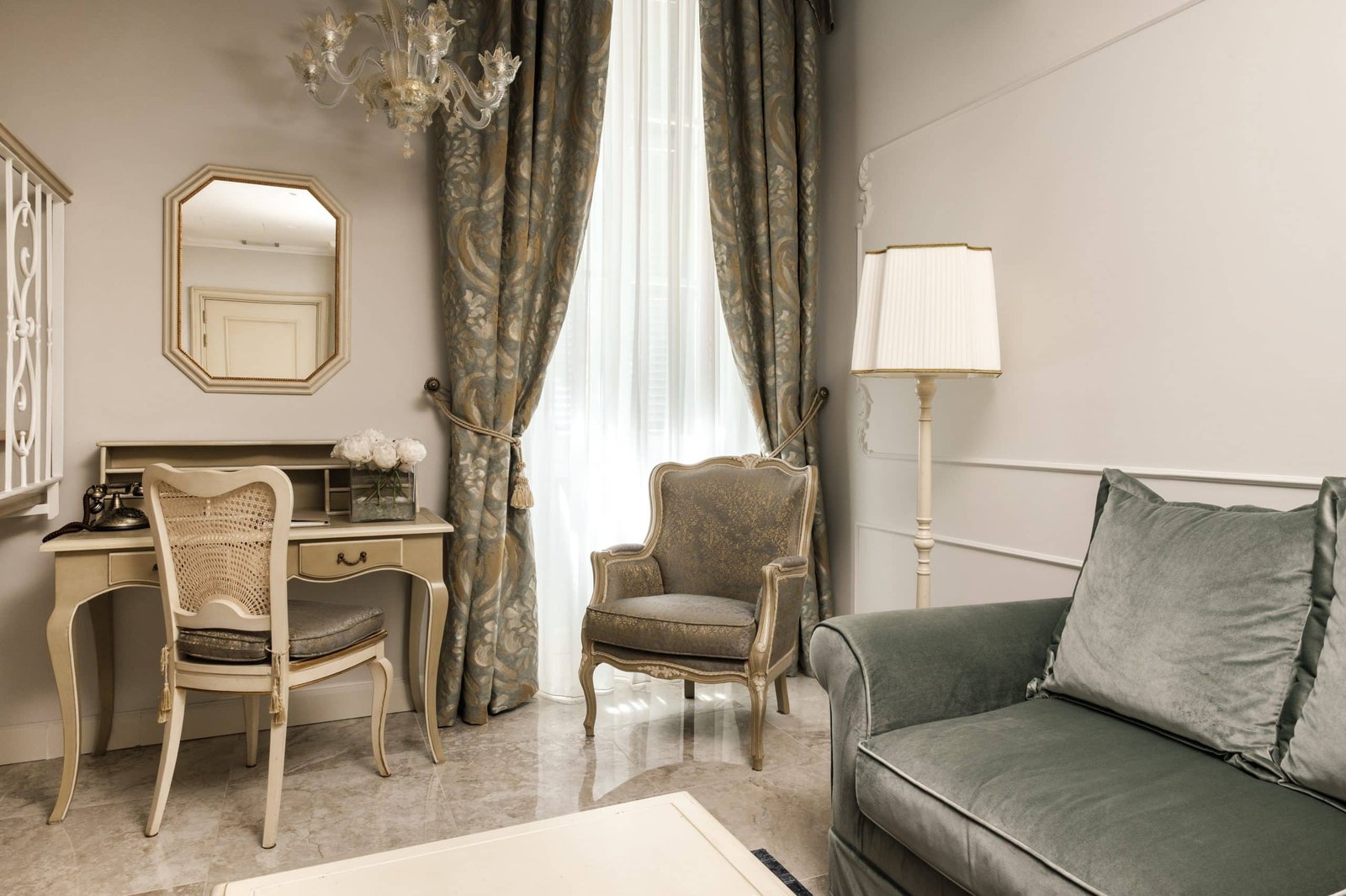Domus Zamittello, rooms