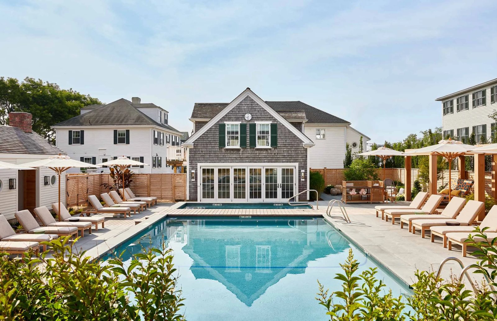 Faraway Martha's Vineyard, the pool