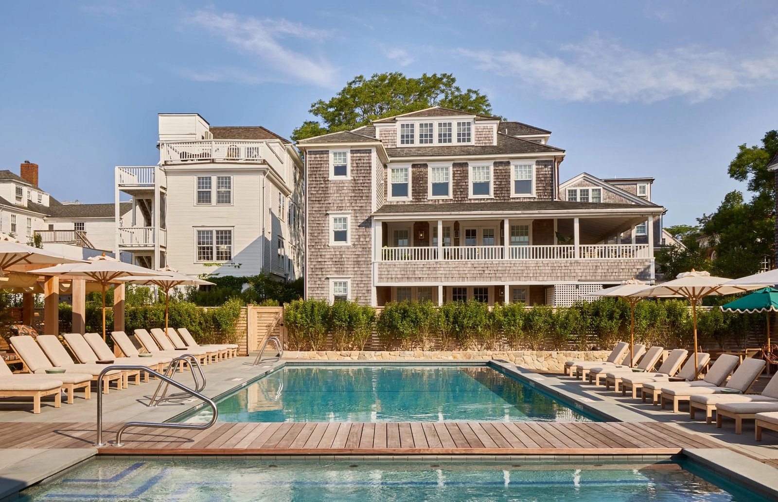 Faraway Martha's Vineyard, the pool