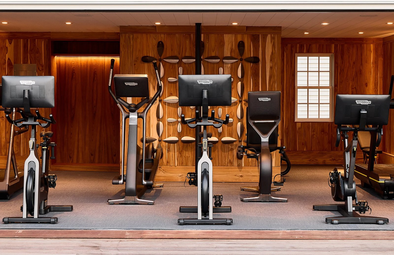 Faraway Martha's Vineyard, the fitness studio