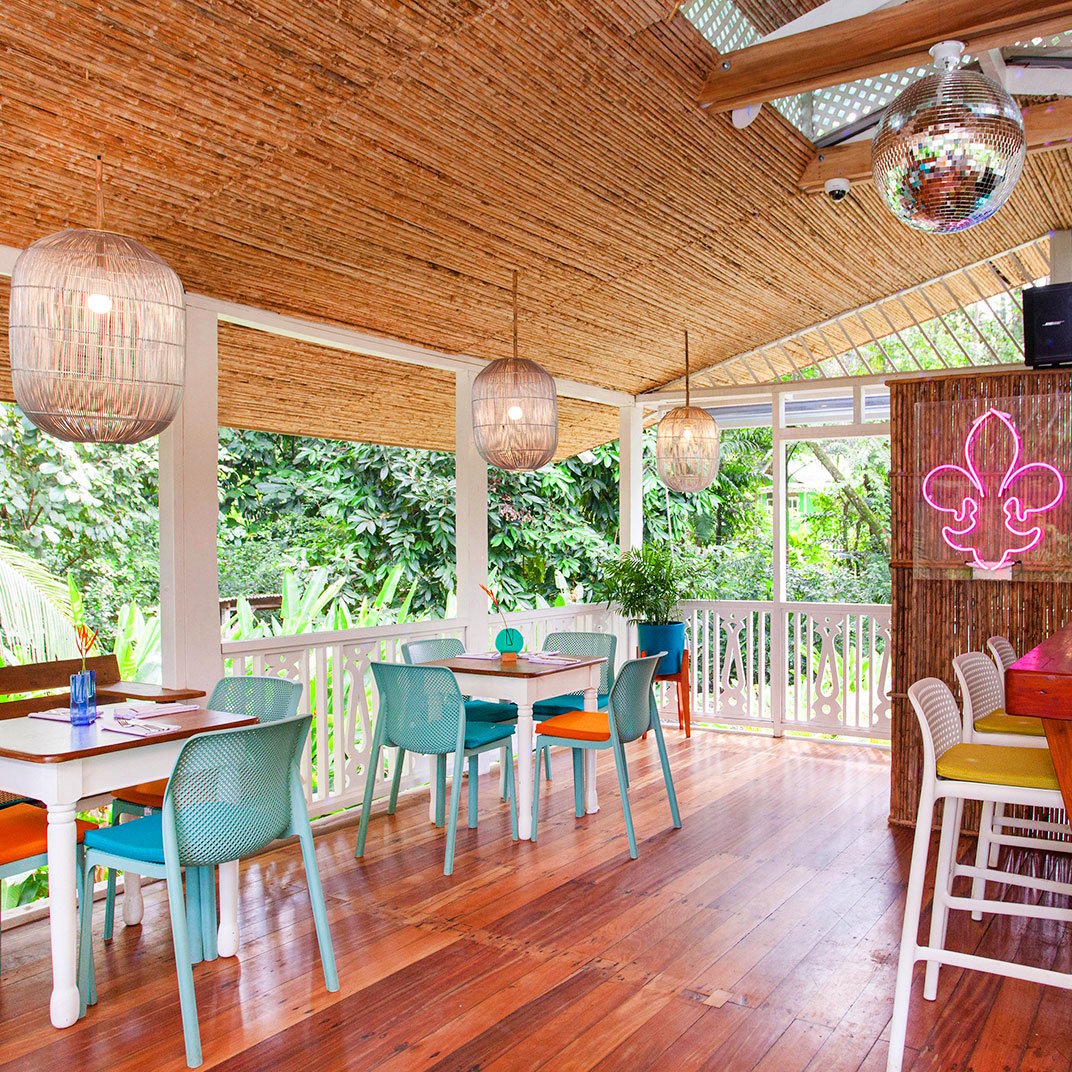 Boutique Hotel Aguas Claras Puerto Viejo, eat & drink