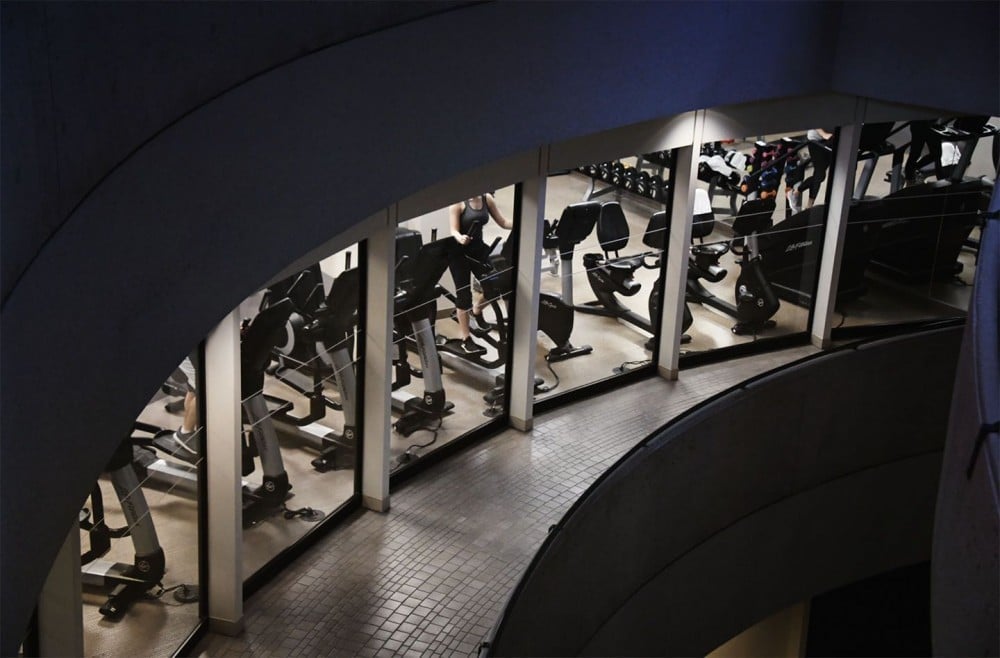 Westin Bonaventure Hotel & Suites, the gym