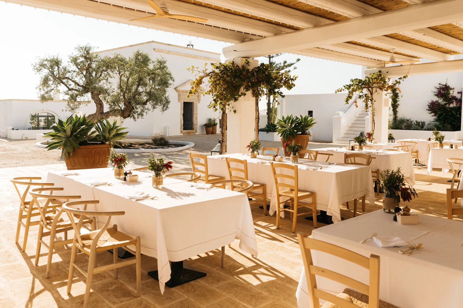 Masseria Calderisi, la corte
