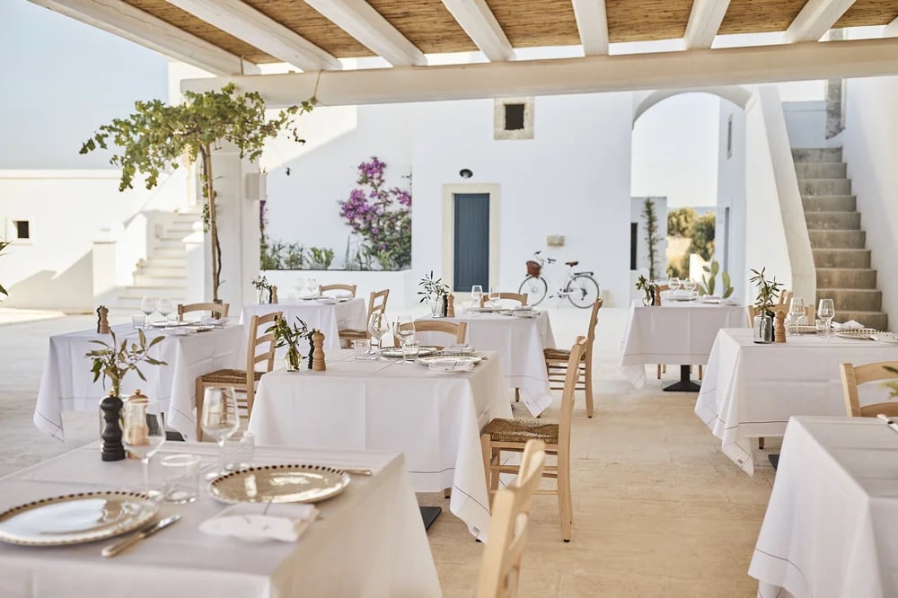 Masseria Calderisi, la corte